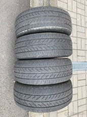 ALU sada kol Borbet + pneu 185/60 R14 - 3