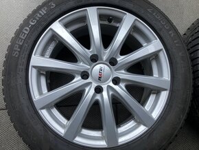 Alu kola PLATIN pro SUPERB  5/112 zimní SEMPERIT 215/55R17 - 3