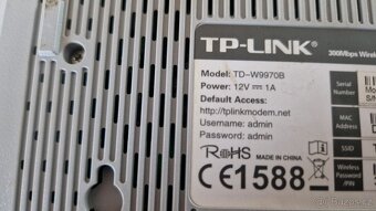 TD-W9970B | Bezdrátový modem router - 3