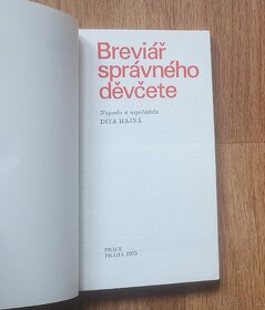 Prodám knihu
 Breviář správného děvčete - 3