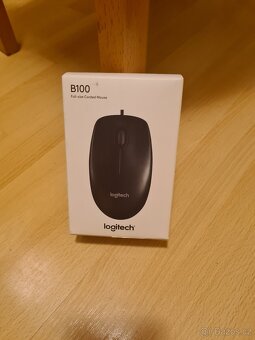 Logitech B100 Optical USB Mouse černá nová nepoužitá - 3