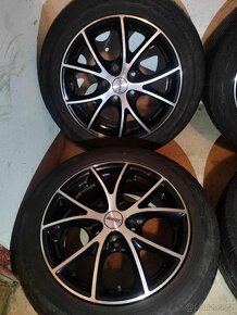 4ks alu 5x114,3 r16 + pneu + snímače tlaku - 3