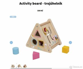 Activity board Trojúhelník EliNeli - 3