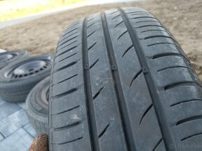 4x LETNÍ pneu zn. KUMHO Ecowing- 185/65 R15 88T+plechdisky - 3