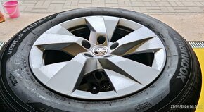 NovýOrigin.ModelŠKODA komplet 4xpneu Hankook215/65R17+aludis - 3