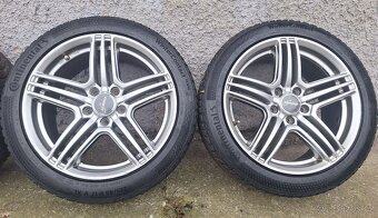 Alu kola R17 5x112 Wheelworld + zimní pneu 225/45/17 Conti - 3