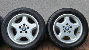 Dobová kola BMW E34 / E36 - styling 16 s pneu 225/55 R16 - 3