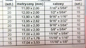 Sada těsnění o-kroužků 270ks MAR-POL v boxu - 3