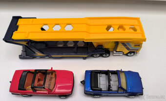 Matchbox Motorcity MC11 - Transporter s vozy Ford a BMW - 3