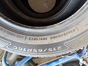 Pneu 215/65 R16C - letní,zánovní 7mm - 3