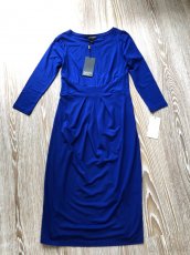 Těhotenské modře šaty Isabella Oliver_vel. S - 3