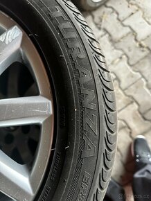 ALU R16 originál VW 5x112 + pneu 205/55R16 - 3