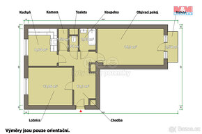 Prodej bytu 2+1, 60 m², Plzeň, ul. Francouzská třída - 3