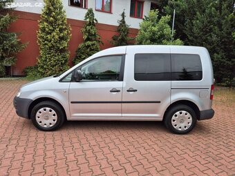 VW Caddy 1.9TDI 77kW,1maj,klima,bez koroze,senzory - 3