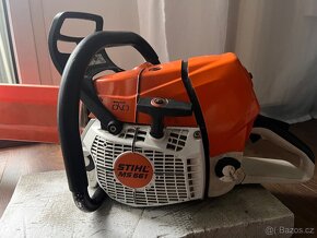 Stihl ms 661 s lištou rollomatic es 90cm zánovní stav - 3