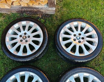 Alu Škoda 5x100 R16 Fabie II 205/45 R16 - 3