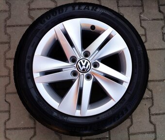 Alu kola originál Volkswagen Golf, Touran, Caddy 5x112 R16 - 3