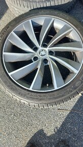 Originální Alu kola 5x112 8Jx18" ET 44 Škoda Superb - 3