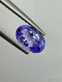 Přírodní investiční Tanzanit 1.38ct. Certifikát ALGT - 3