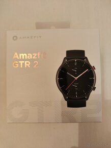 AMAZFIT GTR2 s pravým koženým řemínkem černé barvy. - 3