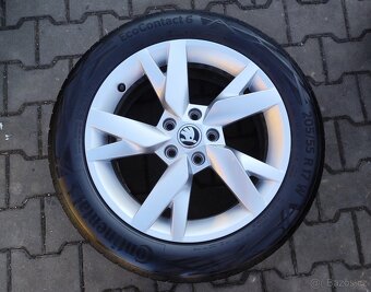 Alu kola originál Škoda Octavia IV 5x112 R17 Lyra - 3