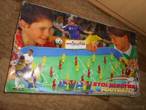 RETRO Stolní fotbal CHEMOPLAST 51cm x 30cm - zachovalý - 3