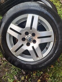 Alu kola 5x100 originál VW Golf IV, Bora 195/65 R15 - 3