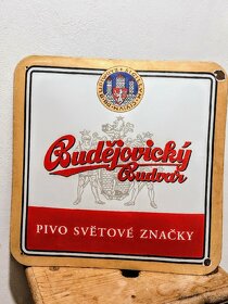 Cedule smalt - Budějovický Budvar - 3