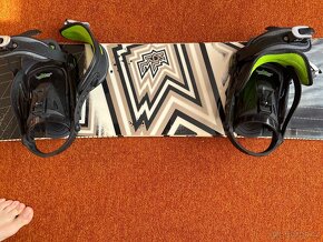 Snowboard Volkl 163 cm s vázáním + obal - 3