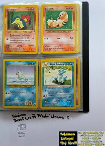 Kusové Pokémon VINTAGE karty (KARTY STARÉ PŘES 20LET)(3) - 3