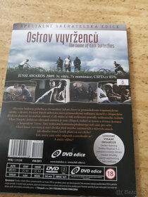 DVD filmy Ostrov vyvrženců; Oběť kanibala ; Muž ve stínu - 3