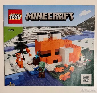 Lego Minecraft 21178 Liščí domek - 3