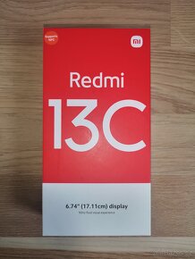 Mobilní telefon Redmi 13C 8 GB, 256 GB, záruka - 3