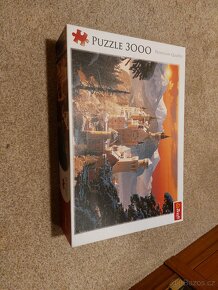 Puzzle Neuschwanstein v zime - 3000 dilku - 3