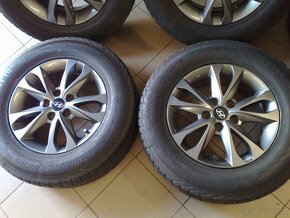 alu kola 5x114,3 r16 original hyundai - zimaky 215/70/16 - 3