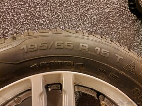 Alu Dezent 5x112 r15 s pneu 195/65 - 3