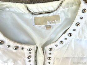 Michael Kors bílá lehká péřová bunda - 3