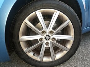 alu kola skoda 5x112 r17  pneu 225/45 17 - 3