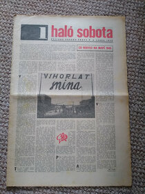 Haló sobota – noviny ze dne narození - 3