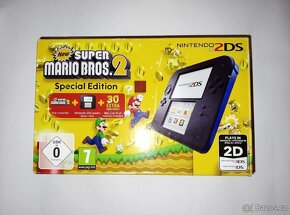Nintendo 2DS + pre-install NEW SUPER MARIO BROS 2 - 3