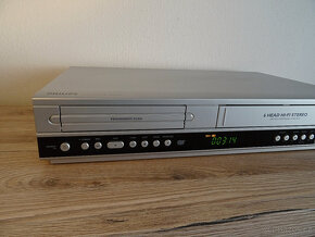 DVD a VHS Combo videorekordér Philips DVP3350V- 6 hlav, HIFI - 3