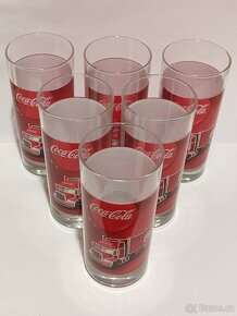 Coca Cola Vánoční sklenice s kamionem, 120.-/ks, pošta 69.- - 3