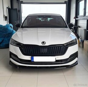 Škoda Octavia 4 přední lipo spoiler nové - 3