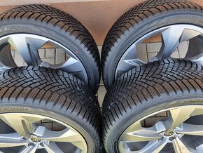 22″ 5×112 AUDI Q7 / SQ7 + 285/35R22 YOKOHAMA zimné NEW dot20 - 3