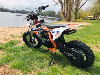 Pitbike Leramotors Spirit 90ccm, od 5 let, orange - 3