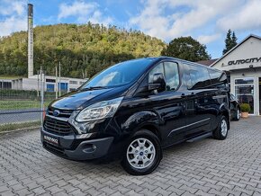 Ford Tourneo Custom 2.2TDCi 92kW 8 MÍST, LONG, PDC - 3