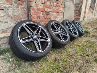 Alu kola CMS 5X112 8.5JX19H2 ET45+ letní dvourozměr pneu - 3