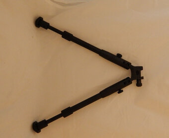 Bipod Dvojnožka na lištu 22mm výška 22 - 26cm Telescop - 3