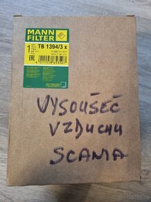 MANN FILTER Vysoušeč vzduchu TB 1394/3 x - 3