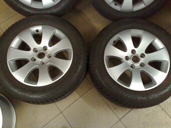 alu kola 5x112 r16 original škoda yeti zimaky 215/60/16 - 3